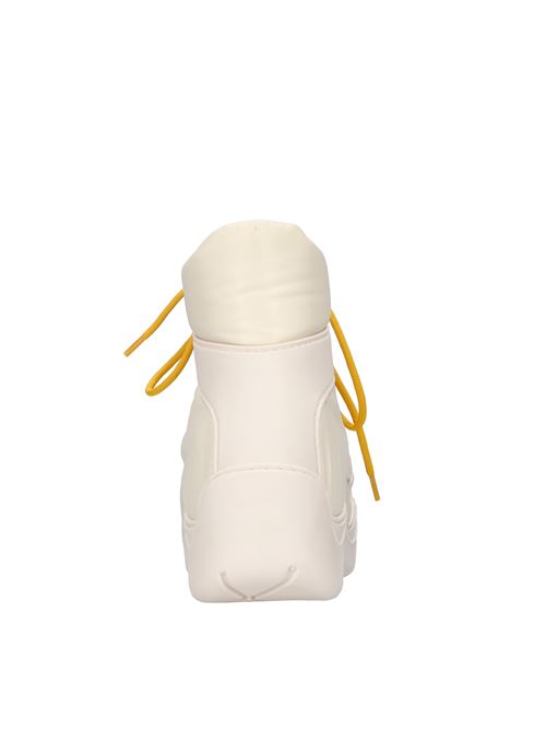 Stivaletti in tessuto e gomma BOTTEGA VENETA | 66728 VBSD7 2942BIANCO